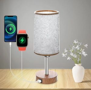 Last chance to buy, No offers Natural Resin Paraffin Bedside Touch Lamp